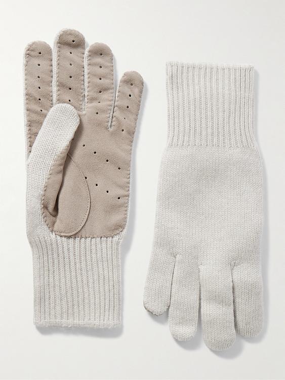 White gloves from Brunello Cucinelli