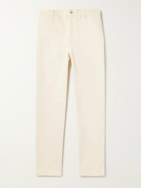 White jeans from Brunello Cucinelli
