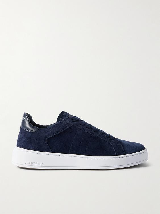 Dark blue sneakers from J.M. Weston