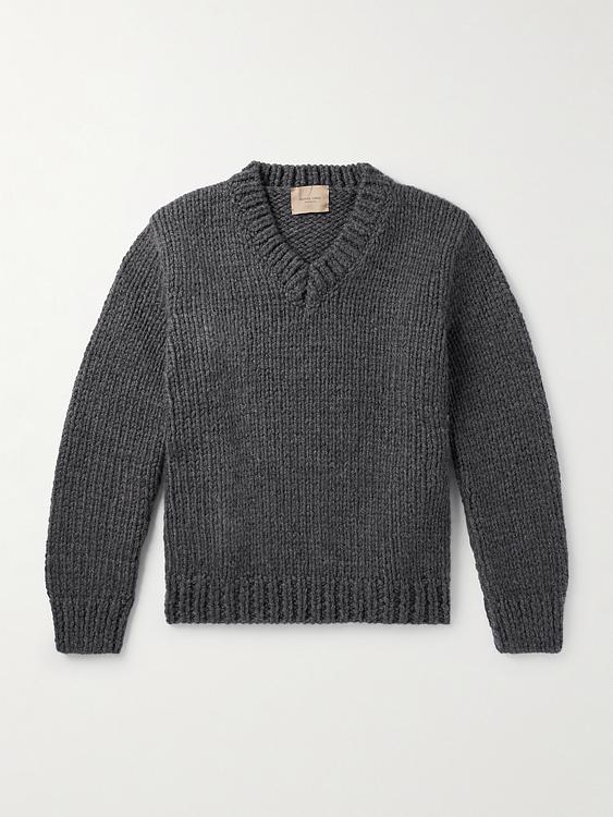Dark grey sweater from Federico Curradi