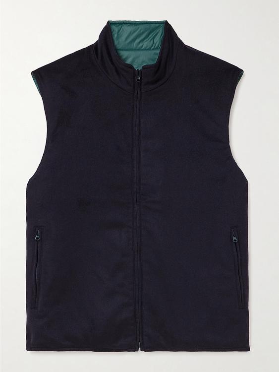 Black vest from Sid Mashburn