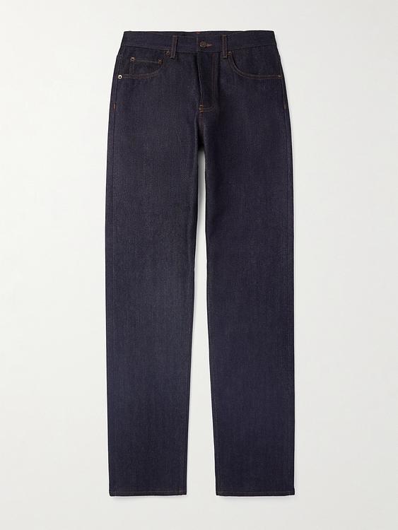 Dark blue jeans from Loro Piana