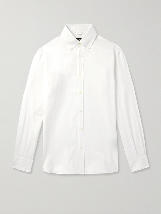 White casual shirt from Zegna