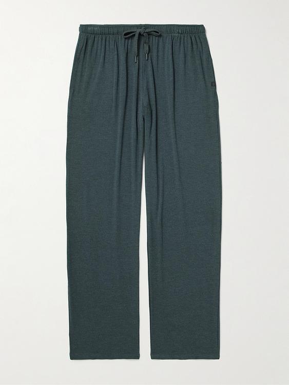 Dark grey drawstring trousers from Derek Rose