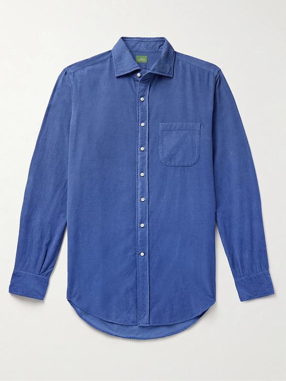 Blue casual shirt from Sid Mashburn