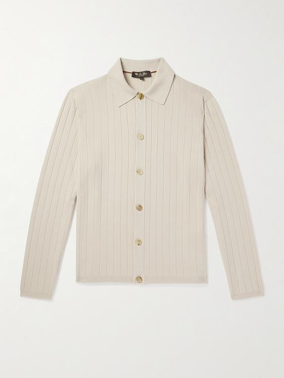 Beige casual shirt from Loro Piana