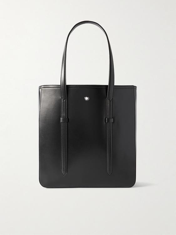 Dark grey tote bag from Montblanc