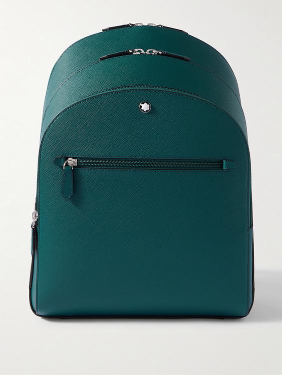 Teal backpack from Montblanc
