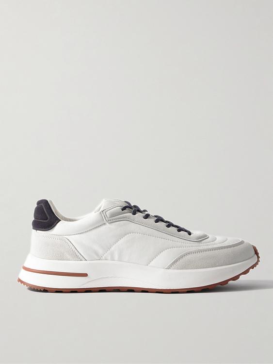 White sneakers from Loro Piana