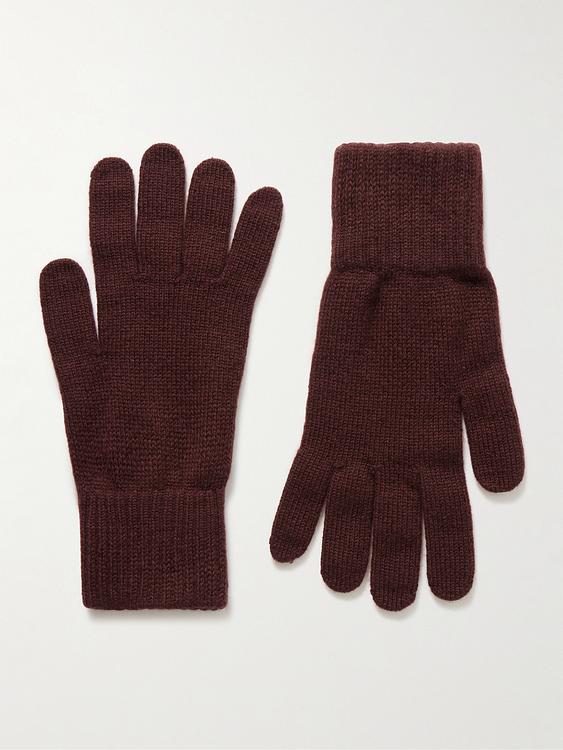 Dark brown gloves from William Lockie