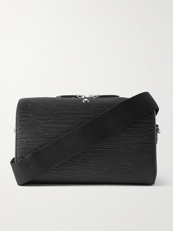 Black shoulder bag from Montblanc