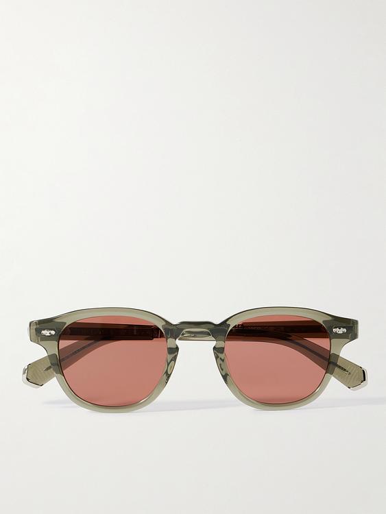 Grey d-frame sunglasses from Mr Leight