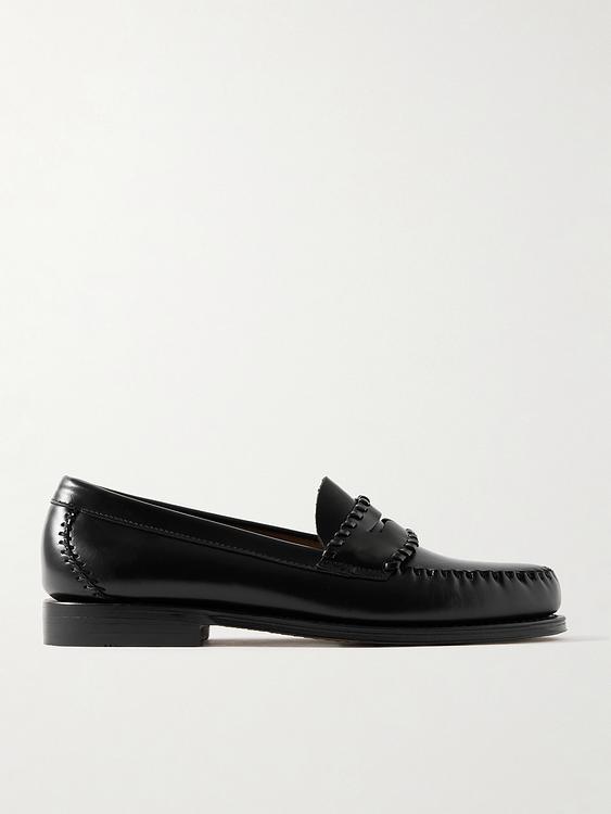 Black loafers from G.H. Bass & Co.