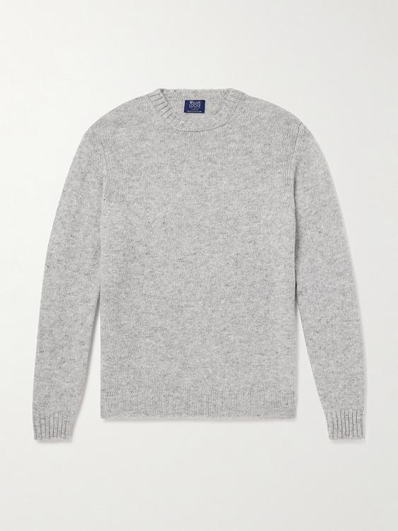 Grey sweater from William Lockie