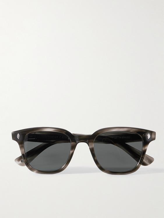 Dark grey d-frame sunglasses from Garrett Leight California Optical