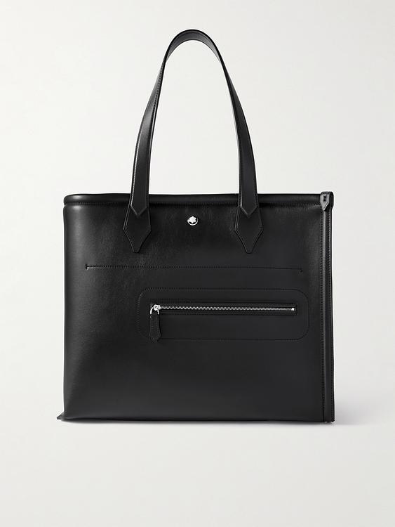 Black tote bag from Montblanc