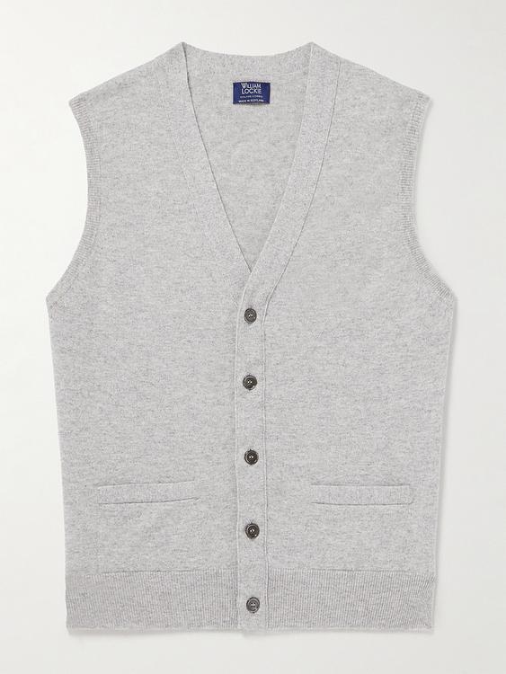 Grey pullover from William Lockie