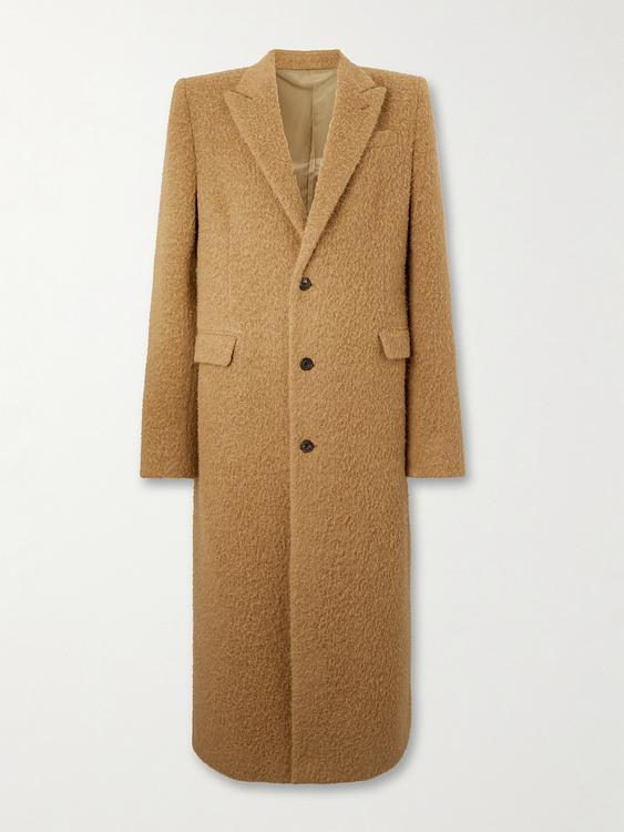 Brown coat from Alexander Mcqueen