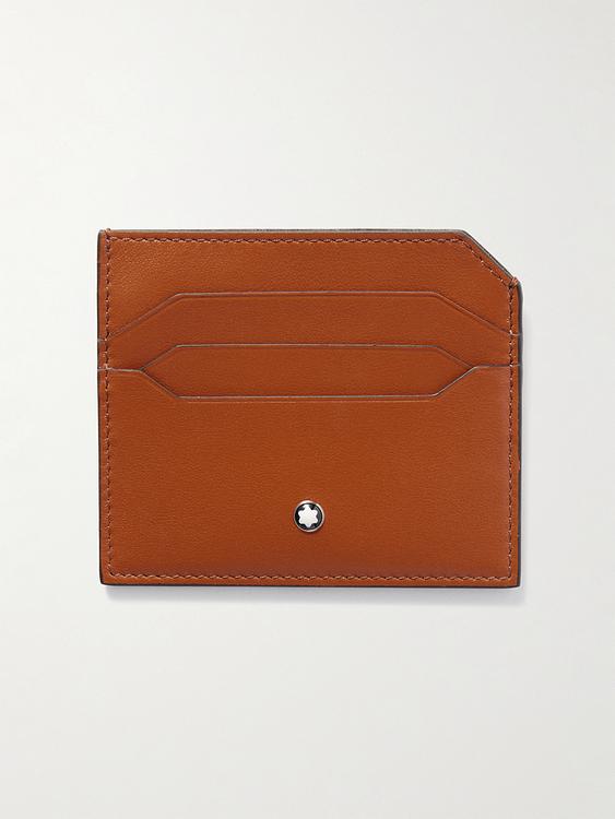 Dark red wallet from Montblanc