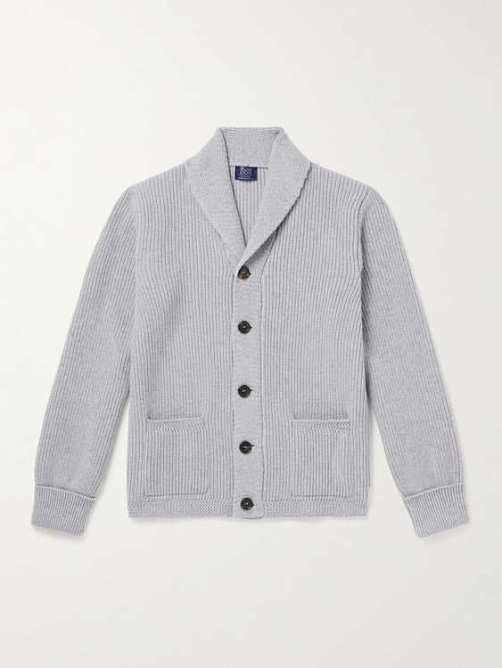Grey cardigan from William Lockie