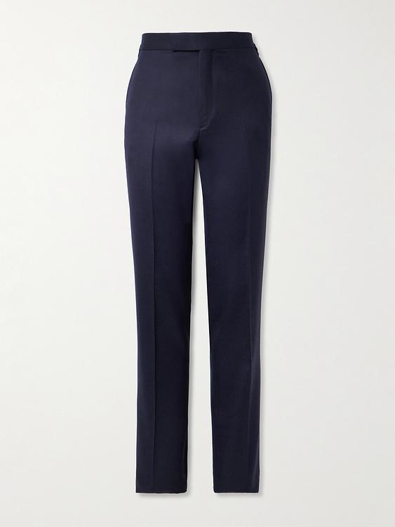 Dark blue suit trousers from Kingsman