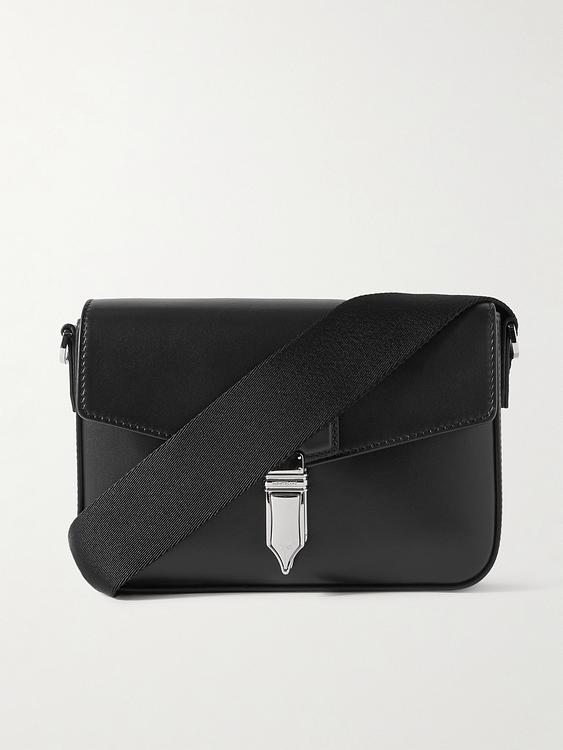 Black shoulder bag from Montblanc