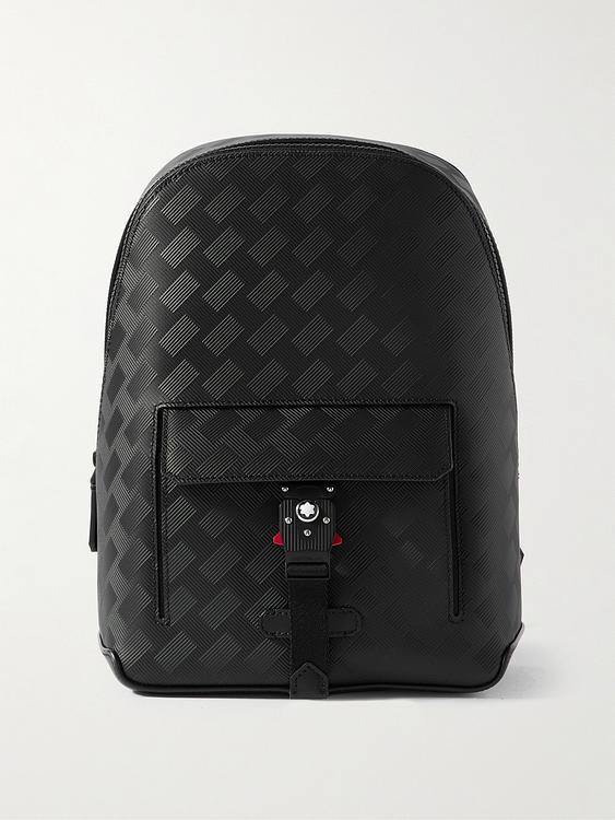 Black backpack from Montblanc