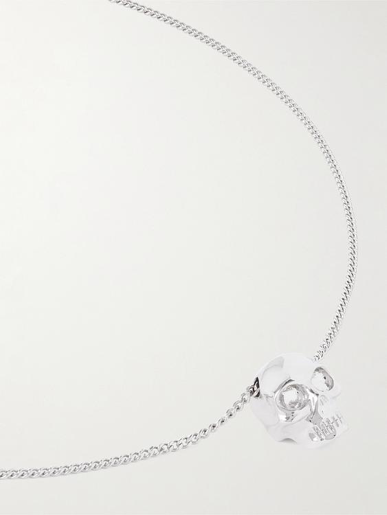 Grey necklace from Alexander Mcqueen