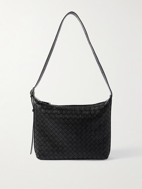 Black tote bag from Bottega Veneta