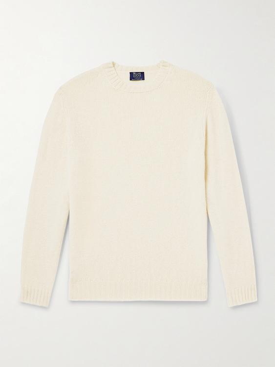 White sweater from William Lockie