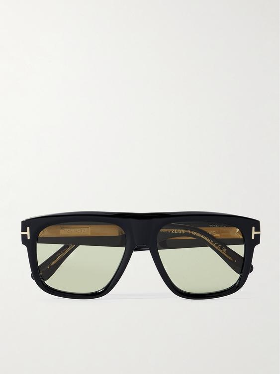 Black d-frame sunglasses from Tom Ford