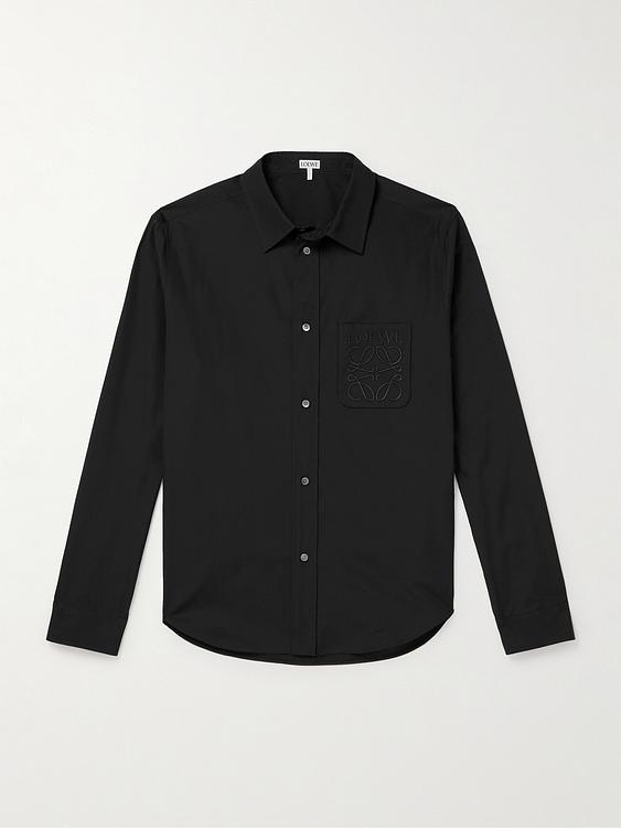 Black casual shirt from Loewe