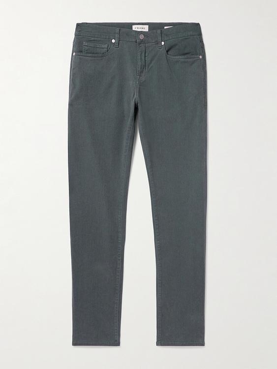 Dark grey chinos from Frame