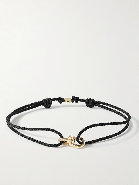 Black bracelet from Luis Morais