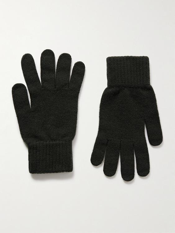 Black gloves from Anderson & Sheppard