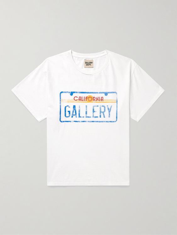 Print white t-shirt from Gallery Dept.