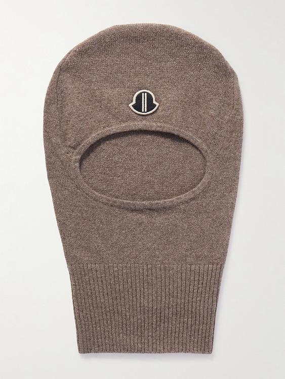 Grey gloves from Rick Owens