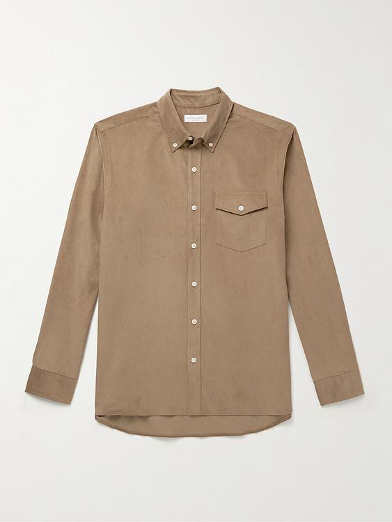 Brown casual shirt from Richard James