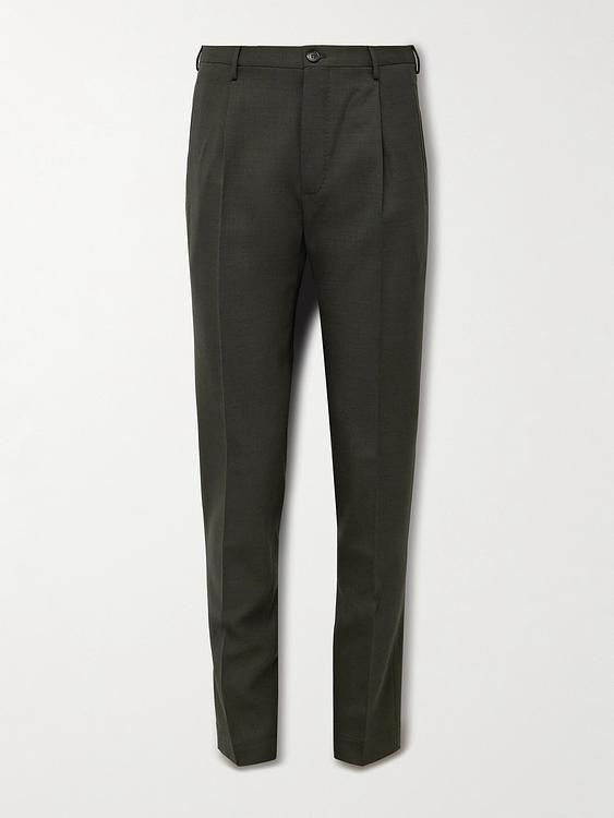 Dark grey suit trousers from Incotex
