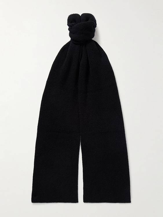 Black scarve from Anderson & Sheppard