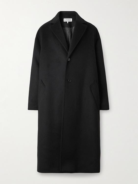 Black coat from Loewe