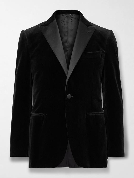 Black tuxedo jacket from Canali