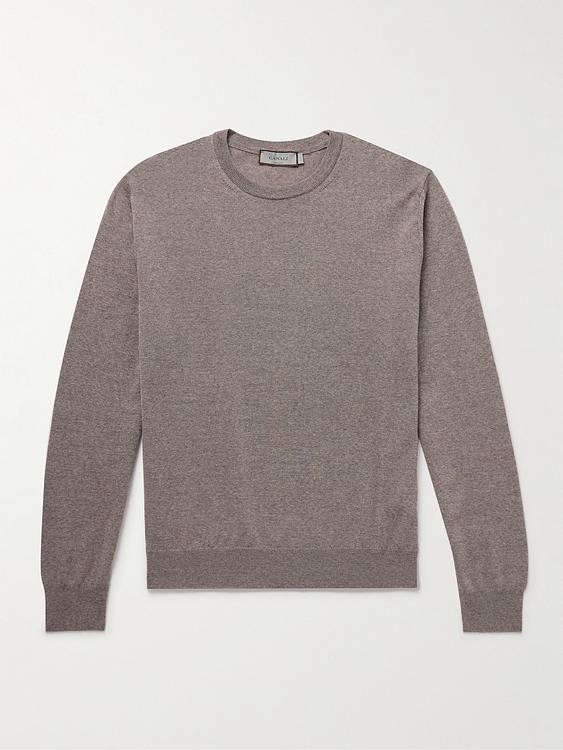 Grey sweater from Canali