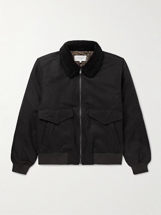 Black casual jacket from Richard James