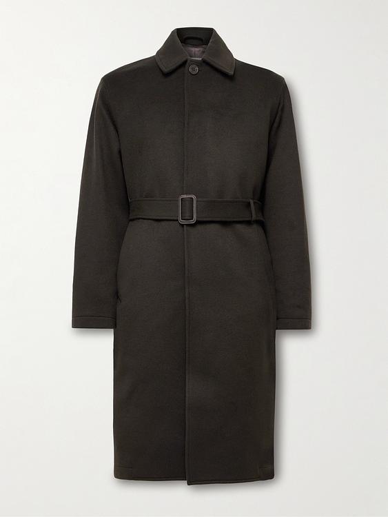 Black trench coat from Kingsman