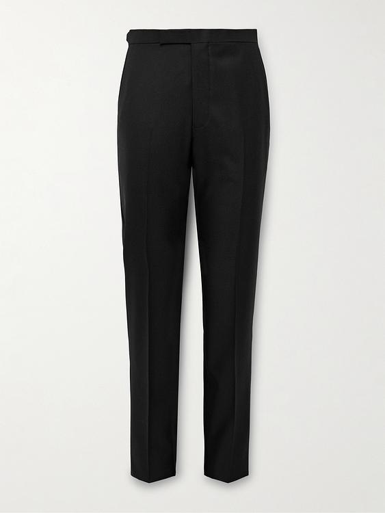 Black formal trousers from Richard James