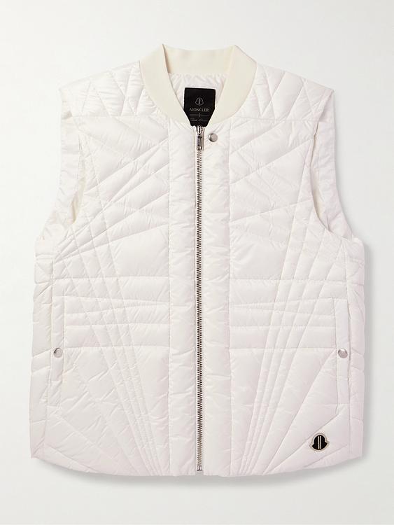 White vest from Rick Owens