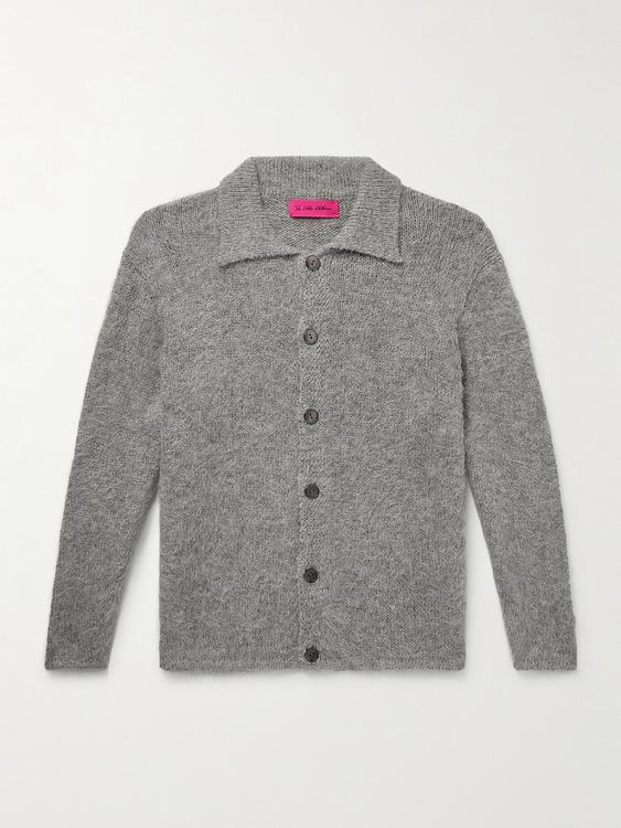 Grey casual shirt from The Elder Statesman