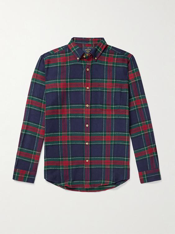 Checkered multicolor flannel shirt from Portuguese Flannel