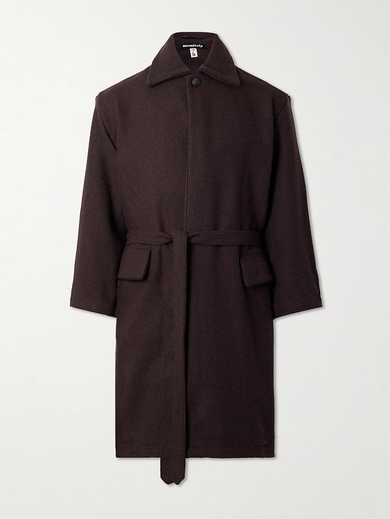 Dark brown coat from Monitaly